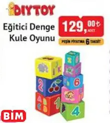DIYTOY EĞİTİCİ DENGE KULE OYUNU OYUNCAK DIYTOY EĞİTİCİ DENGE KULE OYUNU OYUNCAK